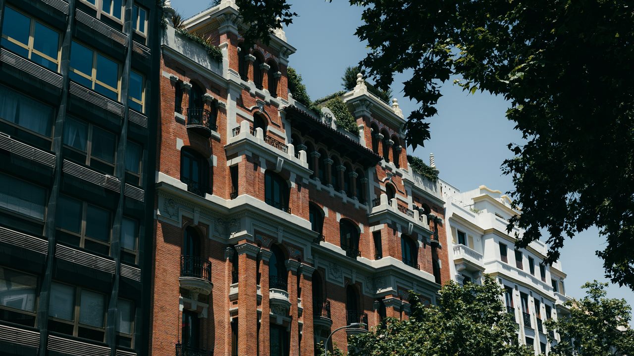 A range of residential and mixed-use buildings